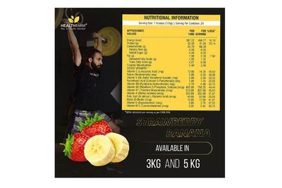 Healthfarm Hydro Gain (Strawberry Banana) 3kg