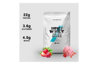 My Protein Impact Whey (Strawberry Cream) 2.5kg - Get Shaker Free