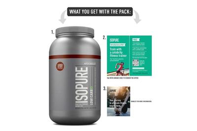 Isopure Low Carbs (Chocolate) - Get Shaker Free