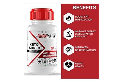 Pharmgrade Keto Shred 60 Tabs