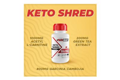 Pharmgrade Keto Shred 60 Tabs