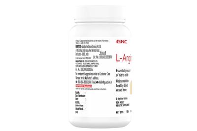 GNC L-Arginine 90tabs