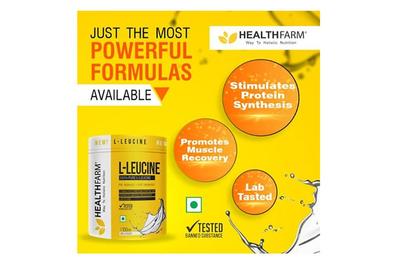 Healthfarm L Leucine  (Unflavoured) 100gm