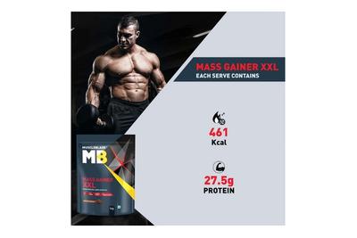 Muscle Blaze Mass Gainer xxl (Chocolate Flavour) 1kg