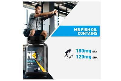 Muscle Blaze Fish oil 1000mg - 60 Caps