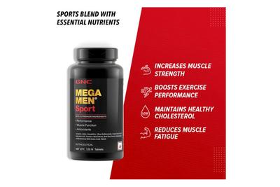 GNC Mega Men Sport 120tabs