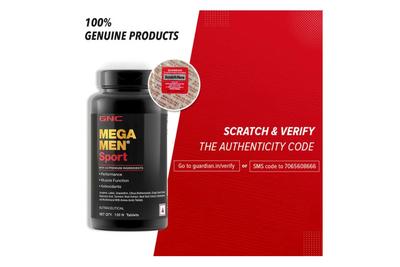 GNC Mega Men Sport 120tabs