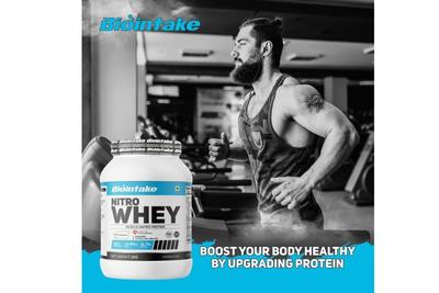 Biointake Nitro Whey (Afgan Faluda) 2kg -  Get Shaker Free