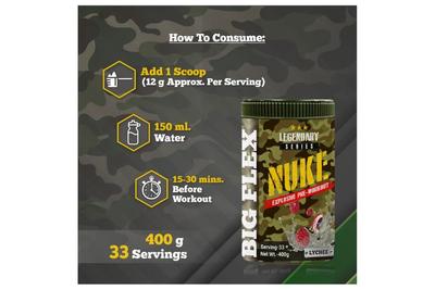 Big Flex Nuke (Lychee) 400gm