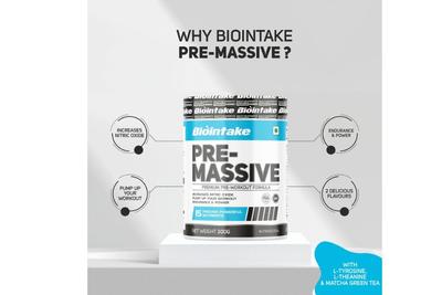 Biointake Pre-Massive (Glacial Green Mango) 30 Servings