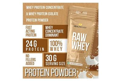 Healthfarm Raw Whey (Unflavoured) 1kg