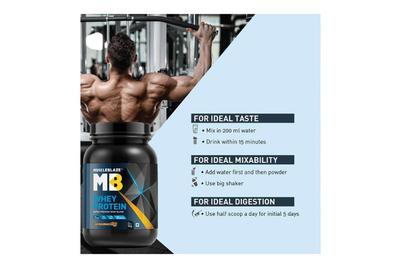 Muscle Blaze Whey Protein (Cafe Mocha) 2kg - Get Shaker Free