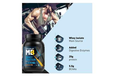 Muscle Blaze Whey Protein (Cafe Mocha) 2kg - Get Shaker Free