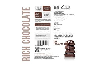 Healthfarm Whey Protein Plus (Rich Chocolate) 2kg