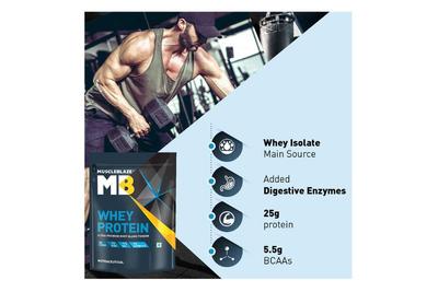 Muscle Blaze Whey Protein (Rick Milk Chocolate) 1kg