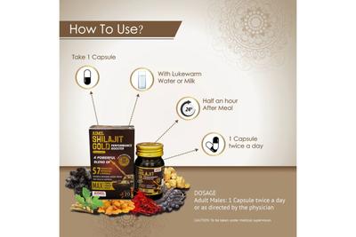 AIMIL SHILAJIT GOLD CAPSULES
