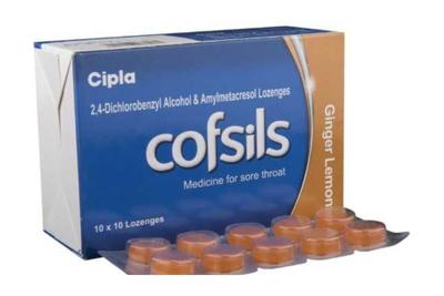 COFSILS GINGER LEMON LOZENGES