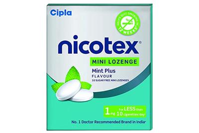 NICOTEX -1MG MINT PLUS LOZENGES