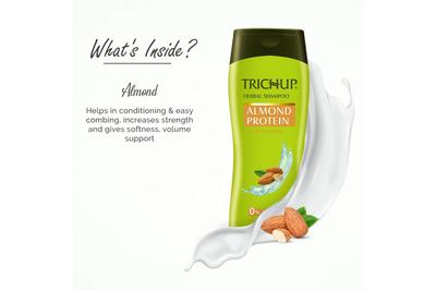 TRICHUP HERBAL SHAMPOO ALMOND PROTIEN