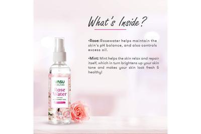 VASU NATURALS ROSE WATER