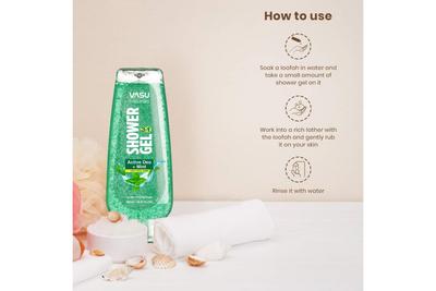 VASU SHOWER GEL - ACTIVE DEO MINT