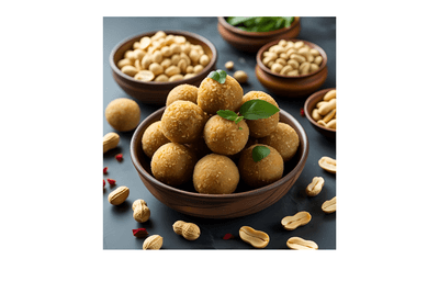 Peanuts Ladoo ( शेंगदाणे लाडू)