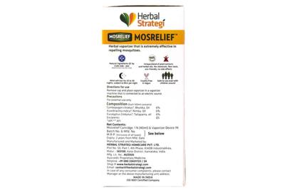 Herbal Strategi Herbal Mosquito Vaporizer Mosrelief