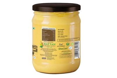 Nutriorg Certified Organic Cow Ghee