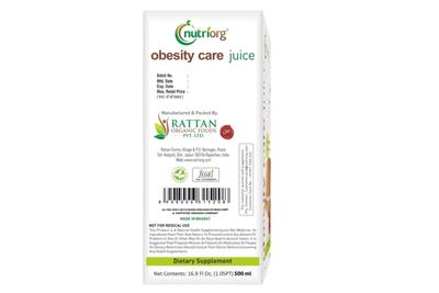 Nutriorg Obesity Care Juice
