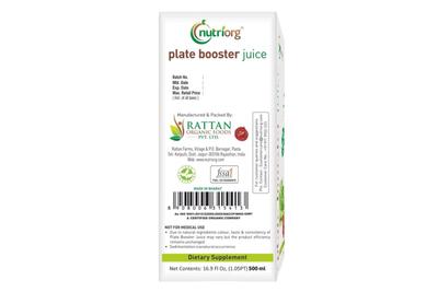 Nutriorg Plate Booster Juice