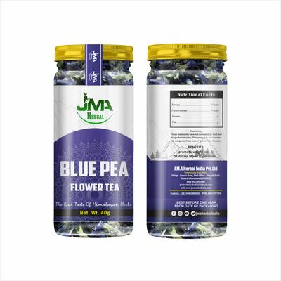 Blue Pea Flower