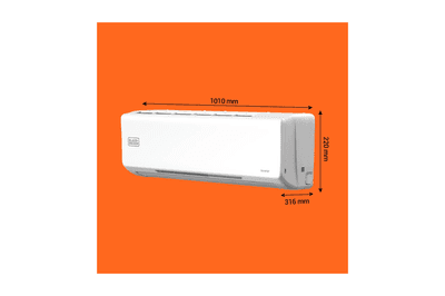 BLACK+DECKER 2025 Model 2 Ton 3 Star Heavy Duty Split Inverter AC - White  (BXACD3I320BP1IN, Copper Condenser)