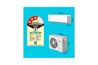 BLACK+DECKER 2025 Model 2 Ton 3 Star Heavy Duty Split Inverter AC - White  (BXACD3I320BP1IN, Copper Condenser)