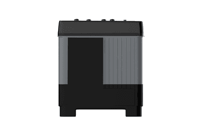 Acer 8.0 Kg 5 Star Semi-Automatic Top Loading Washing Machine(AR80SAMBGL124D, Black-Grey, 4 Wash Programs, Hexa Flow Pulsator, Advanced Lint Filter)