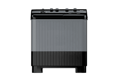 Acer 10.0 Kg 5 Star Semi-Automatic Top Loading Washing Machine(AR10SAMBGL124D, Black-Grey, 4 Wash Programs, Hexa Flow Pulsator, Advanced Lint Filter)