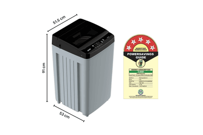 Acer 6.5 Kg 5 Star Fully-Automatic Top Loading Washing Machine (AR65HFATLH1C1LG24D, Light Grey,8 Wash Programs, Magic Filter, Robust Motor)