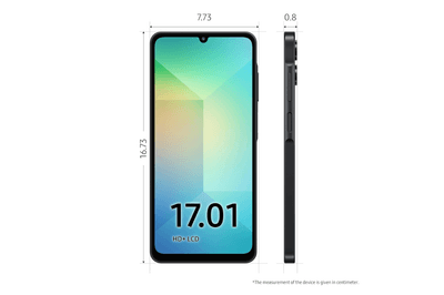 Samsung Galaxy A06 5G (Black, 6GB RAM, 128GB Storage) | 50MP Dual Camera | 4 Gen OS Upgrades | IP54 Rating | Voice Focus