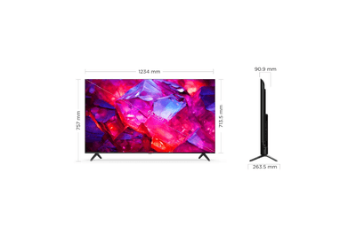 BLACK+DECKER 164 cm (65 inches) A1 Series 4K Ultra HD LED Smart Google TV BXTVGU65UD2875ATIN (Black)