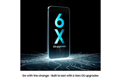 Samsung Galaxy A16 5G (Blue Black, 8GB RAM, 128GB Storage) | Super AMOLED | 50MP Triple Camera with Ultra Wide Lens | 6 OS & 6 Years Security Updates | IP54 | Tap & Pay | 5000mAh