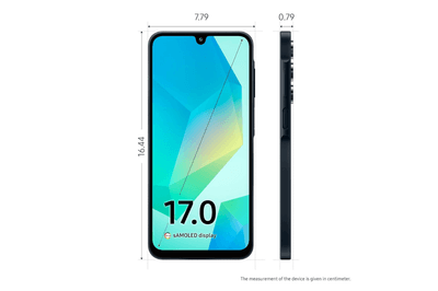 Samsung Galaxy A16 5G (Blue Black, 8GB RAM, 128GB Storage) | Super AMOLED | 50MP Triple Camera with Ultra Wide Lens | 6 OS & 6 Years Security Updates | IP54 | Tap & Pay | 5000mAh