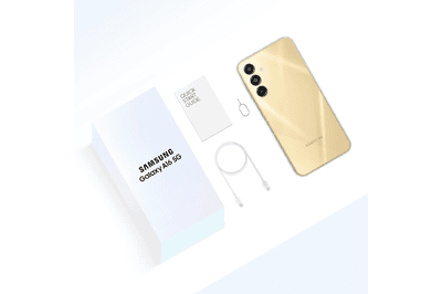 Samsung Galaxy A16 5G (Gold, 8GB RAM, 128GB Storage) | Super AMOLED | 50MP Triple Camera with Ultra Wide Lens | 6 OS & 6 Years Security Updates | IP54 | Tap & Pay | 5000mAh