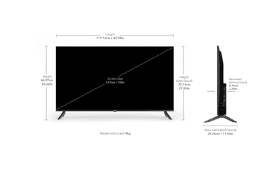 acer 126 cm (50 inches) I Pro Series 4K Ultra HD LED Smart Google TV AR50UDIGU2875AT (Black)