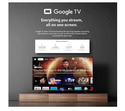 acer 139 cm (55 inches) Super Series 4K Ultra HD Smart QLED Google TV AR55QDXGU2875AT (Black)
