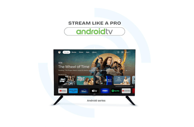 EARTHONIC 43-Inch (109 cm) Full HD Smart Android LED TV | Built-in Wi-Fi 1920x1080 Resolution | Made in India | HDMI, USB (E43FHD9AO Fighter model)
