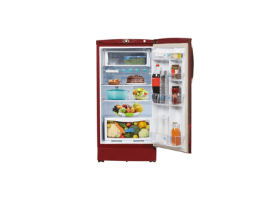 Godrej 180 L 1 Star Direct Cool Single Door Refrigerator (RD EDGE 205AN THF GL WN, Garden Wine, Largest Vegetable Storage, 2025 Model) | 10 Year Compressor Warranty 52141501SD03855