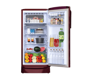 Godrej Edge Marvel 184 Litres 3 Star Direct Cool Single Door Refrigerator with Turbo Cooling Technology (RD EMARVEL 207CN TDF FU BL)