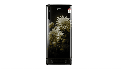 Godrej 194 L 5 Star Auto Defrost Technology | India’s first Direct Cool Refrigerator with Touch Controls on Handle | Direct Cool Single Door Refrigerator (RD EIMPRESS 215EN TDIE MD BM, Midnight Bloom) 52141501SD04115