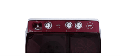 Godrej 7 Kg Semi-Automatic Top Loading Washing Machine (WSAXIS 70 5.0 SN2 T BR, Burgundy)