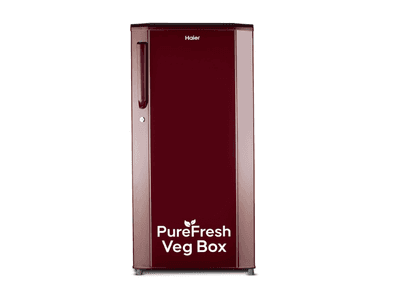 Haier 165L Single Door Refrigerator Red Mono 1 Star