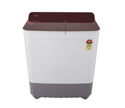 Haier 8 Kg Semi-Automatic Washing Machine With Toughened Glass